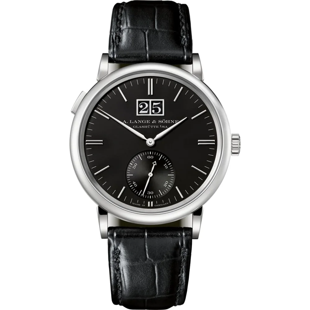 A. Lange & Söhne Saxonia Outsize Date White Gold